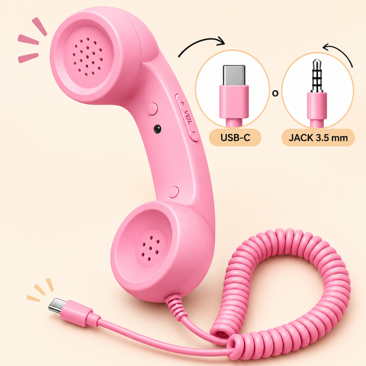 Auricular Retro